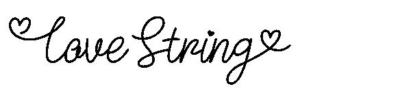 Love String字体