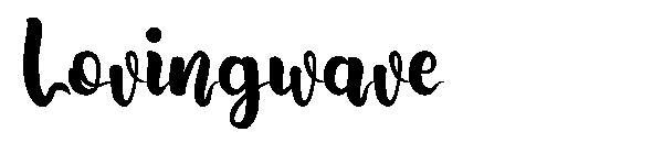 Lovingwave字体