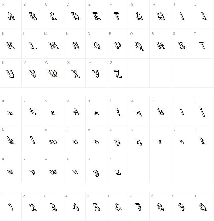 Lower EastSide字体