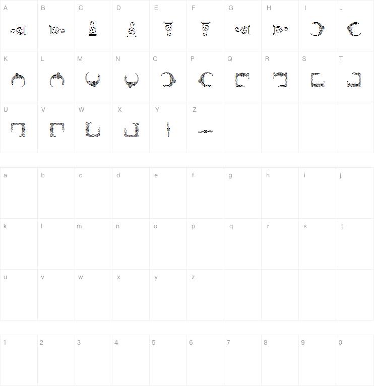 lpartdeco4字体