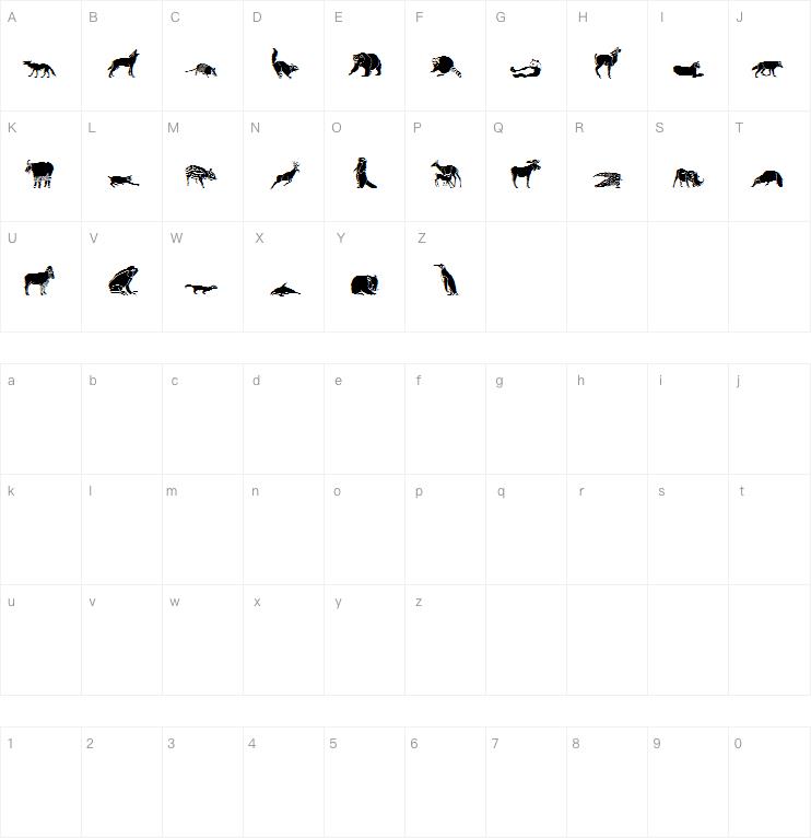 lpwildlife2字体