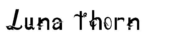 Luna thorn字体