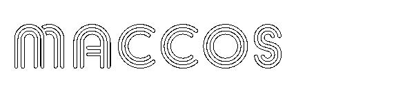 MACCOS字体