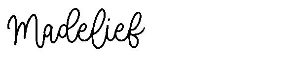 Madelief字体