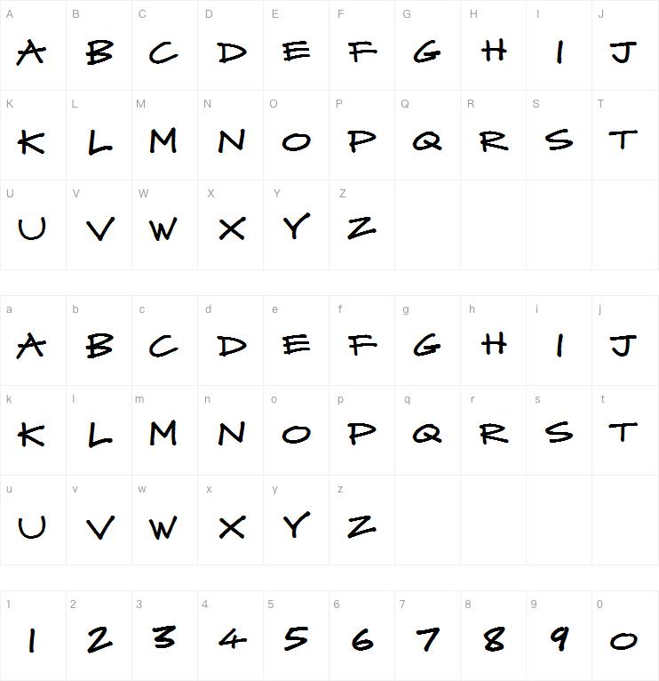 Mad Midnight Marker字体