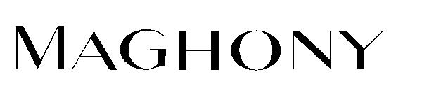 Maghony字体
