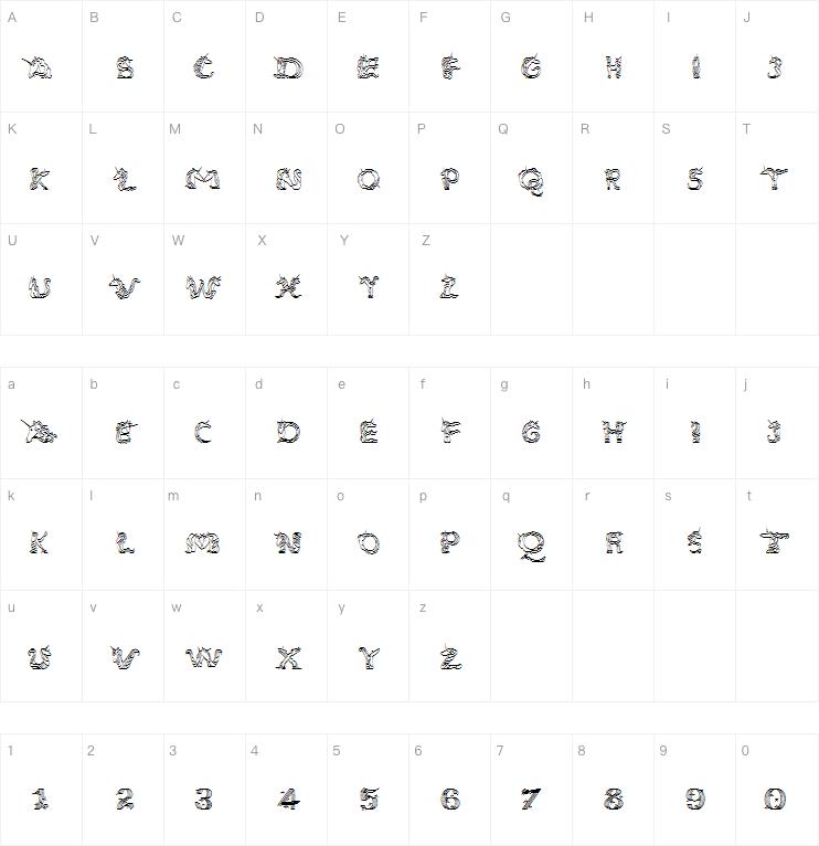 Magical Unicorn Light字体