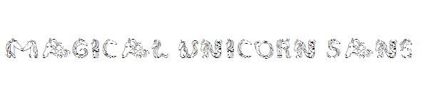 Magical Unicorn Sans