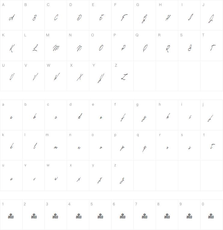 Magic Touch字体