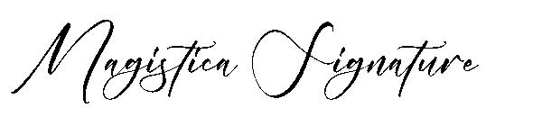 Magistica Signature