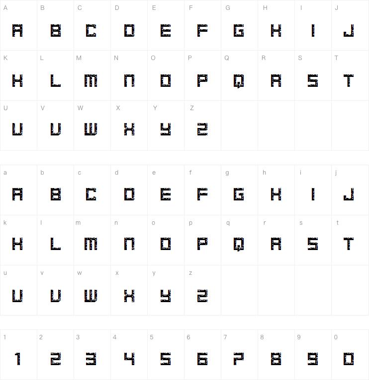 Magnetic Debris字体