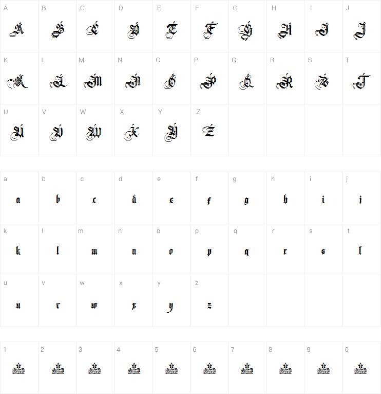 Magnific Caos字体