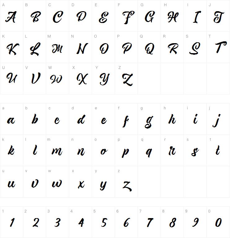 Magnison Script字体
