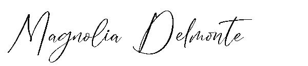 Magnolia Delmonte字体