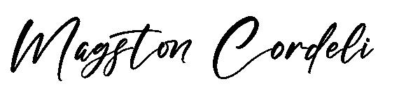 Magston Cordeli字体