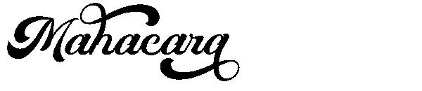 Mahacara字体