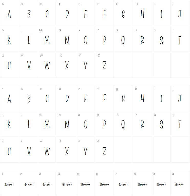Maidenly Modesty字体