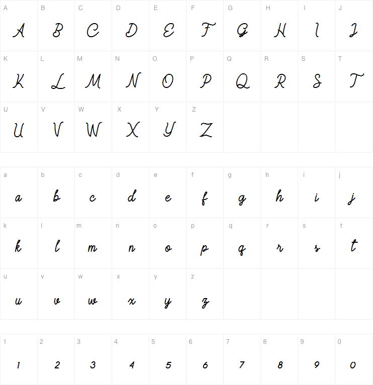 Majestic Romance字体