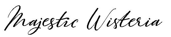 Majestic Wisteria字体