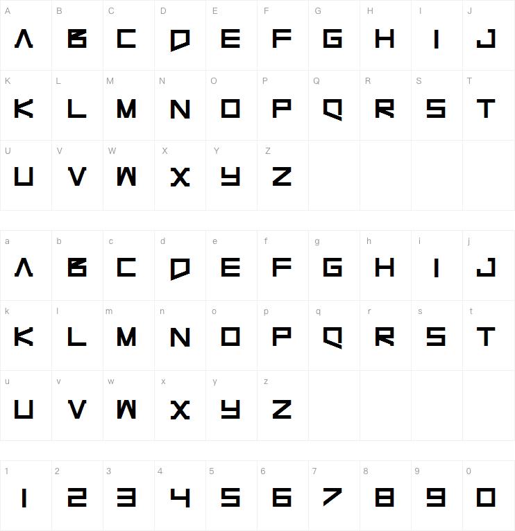 Make Me A Cyborg字体