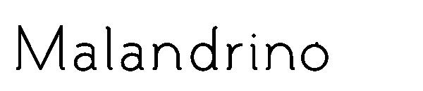 Malandrino字体