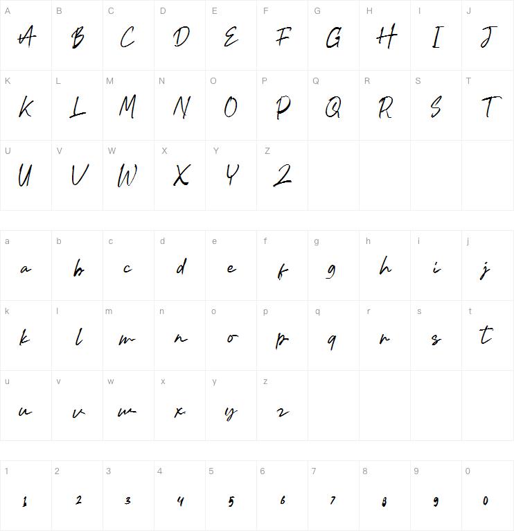 Malela Clean字体