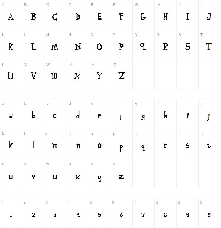 Malingsia字体