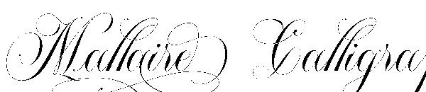 Mallaire Calligraphy字体