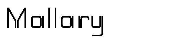 Mallary字体