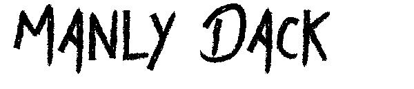 Manly Dack字体