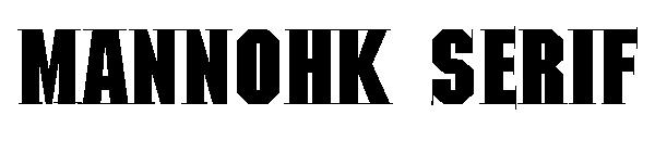 MannohK Serif