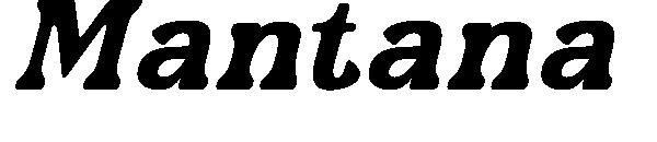 Mantana字体