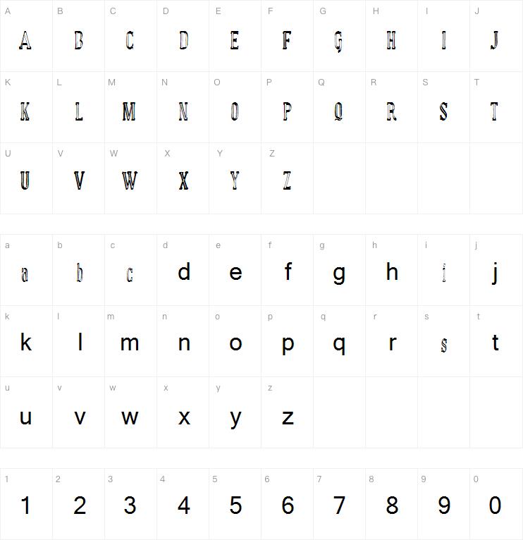 manual字体 basic字体