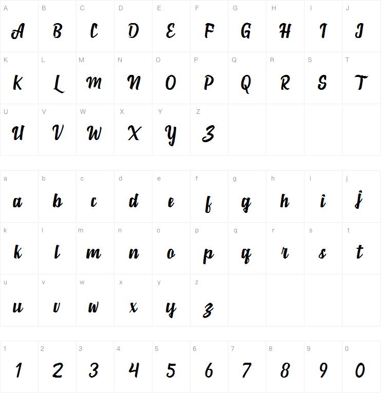 Marborn字体