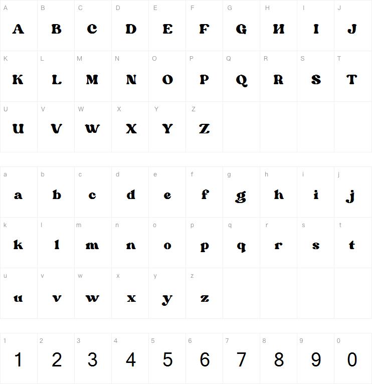 Margin字体