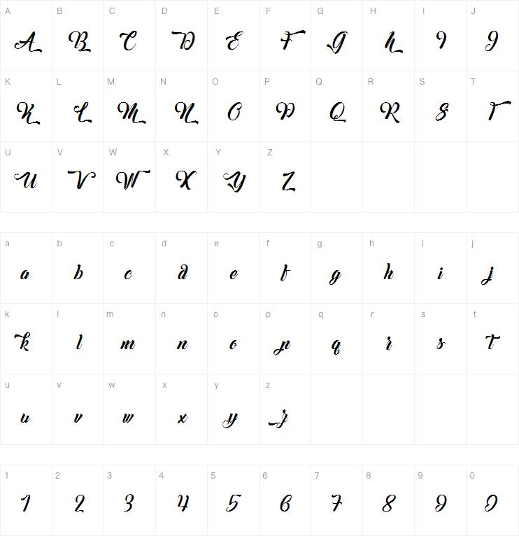 Margueritas字体