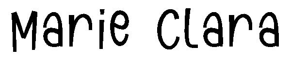 Marie Clara字体