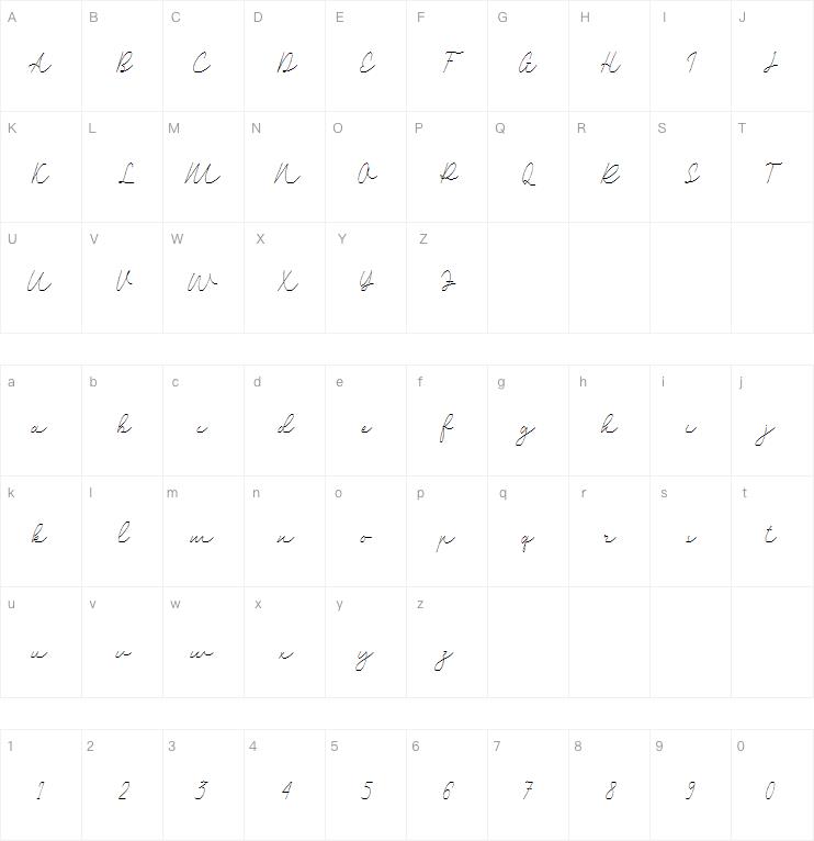 Marina Bullock字体