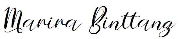 Marira Binttang字体