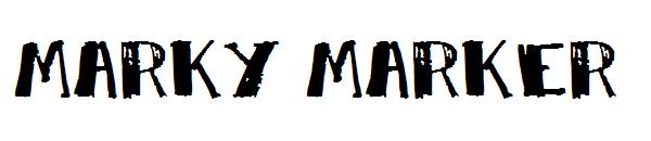 Marky Marker字体