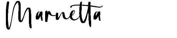 Marnetta字体