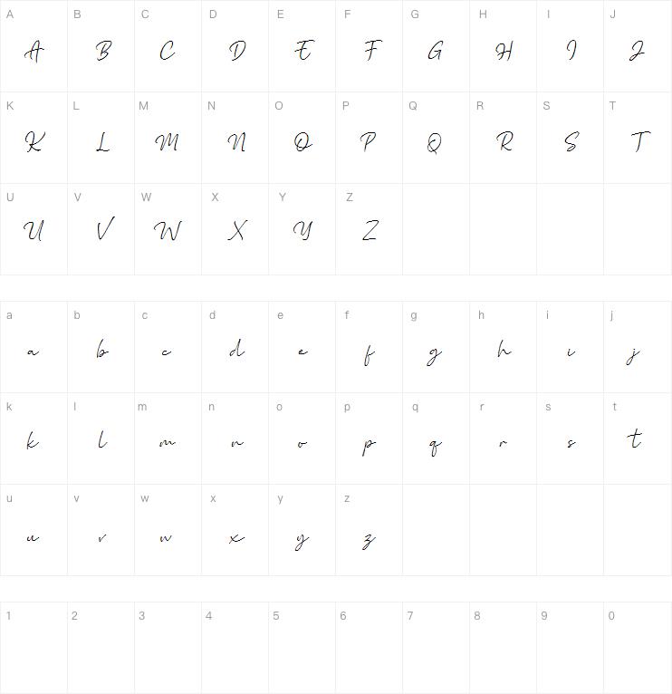 Marthin字体