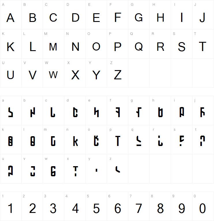 Martian Hull Markings字体