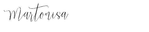 Martonisa字体