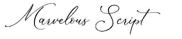 Marvelous Script