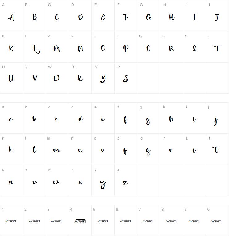 Mary Boyd字体