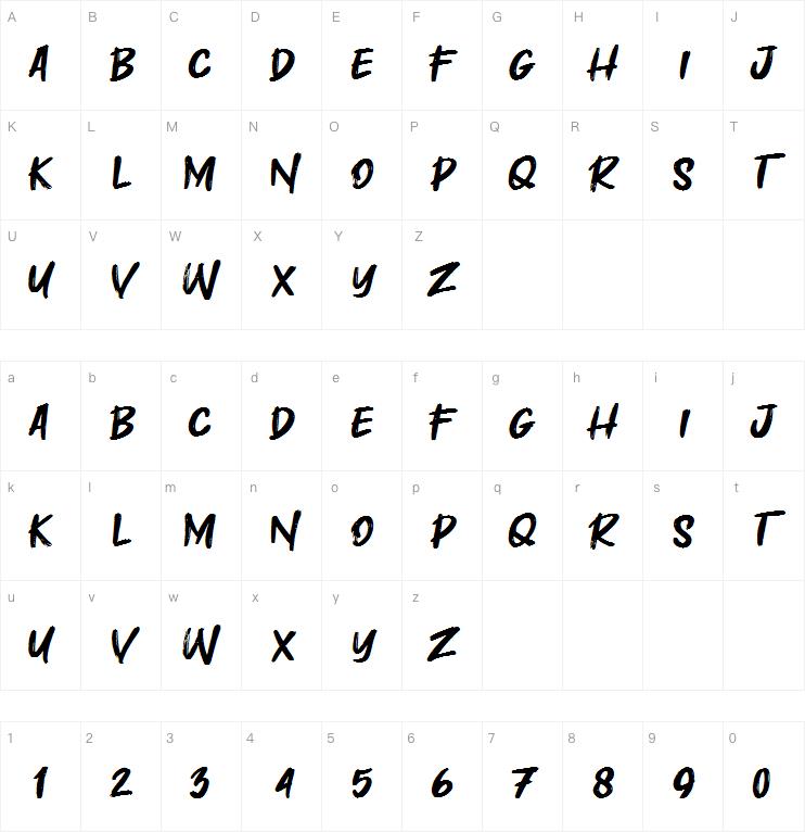 Masiku字体