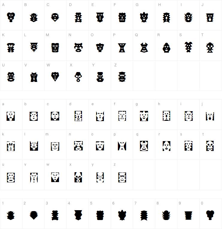 Maskalin字体