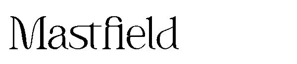 Mastfield字体
