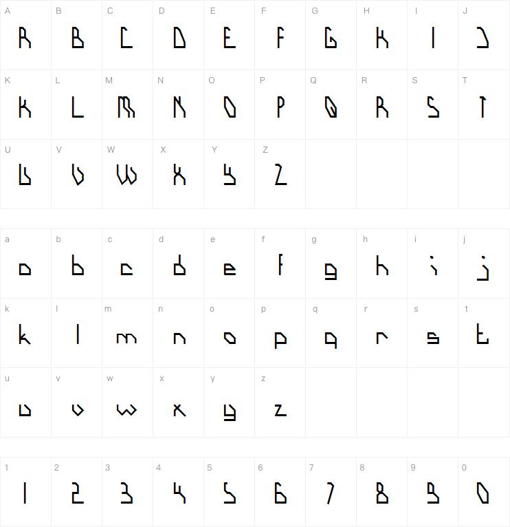 Mathematical Model字体